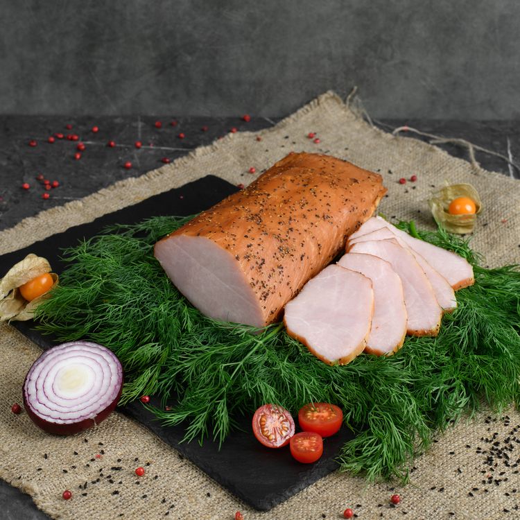 Балык свиной сырокопченый с/к