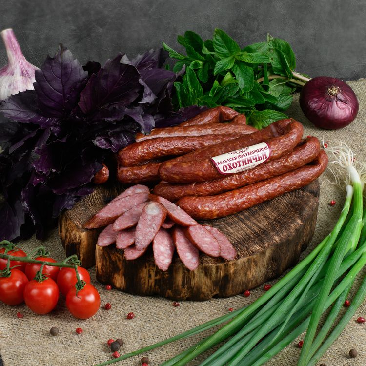 Охотничьи колбаски п/к