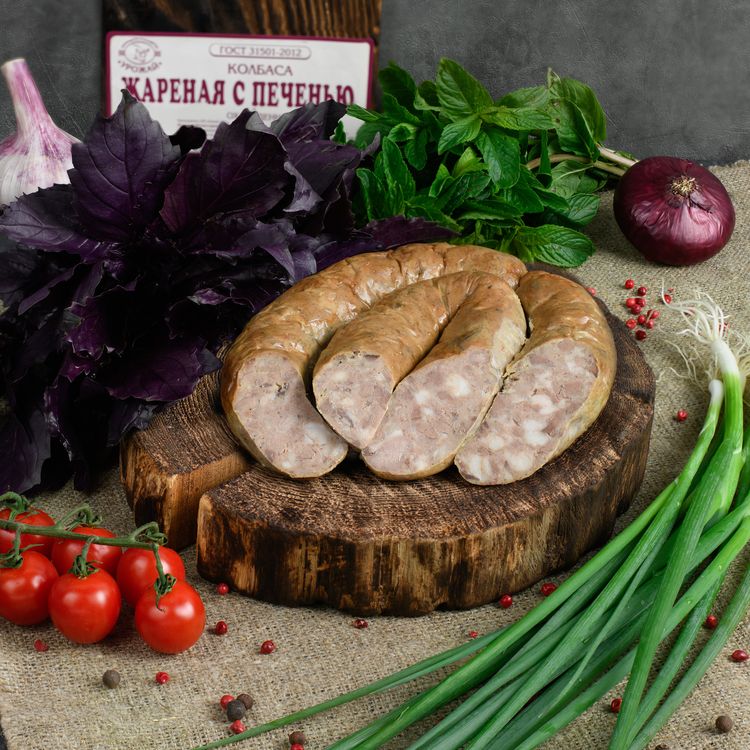 Жареная с печенью в/у.